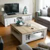 Steigerhouten Salontafel LORI