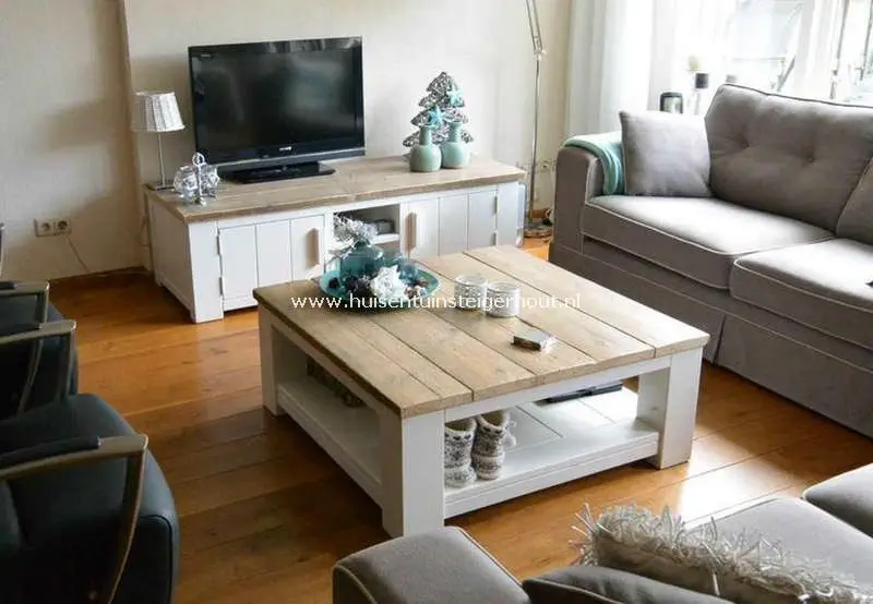 Steigerhouten Salontafel LORI