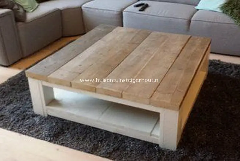 Steigerhouten Salontafel LORI