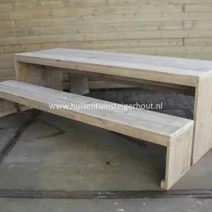 Steigerhouten Tuinset PICKNICK