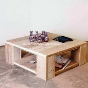 Steigerhouten Salontafel BLOK