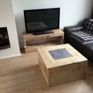 Steigerhouten Salontafel DELUXE