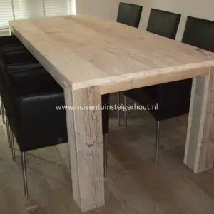 Steigerhouten Tafel BLOK
