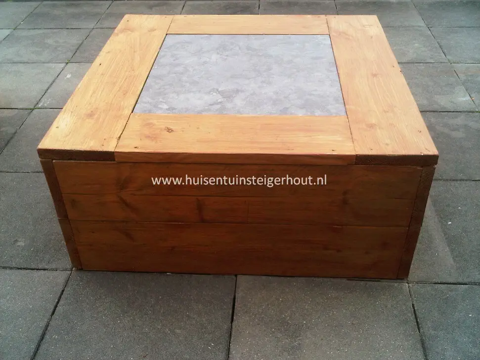 Steigerhouten Salontafel DELUXE
