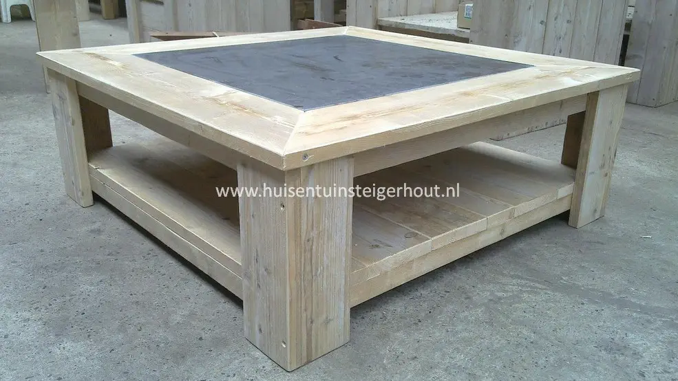 Steigerhouten Salontafel DELUXE