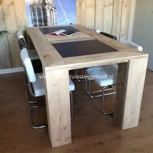 Steigerhouten Tafel Deluxe